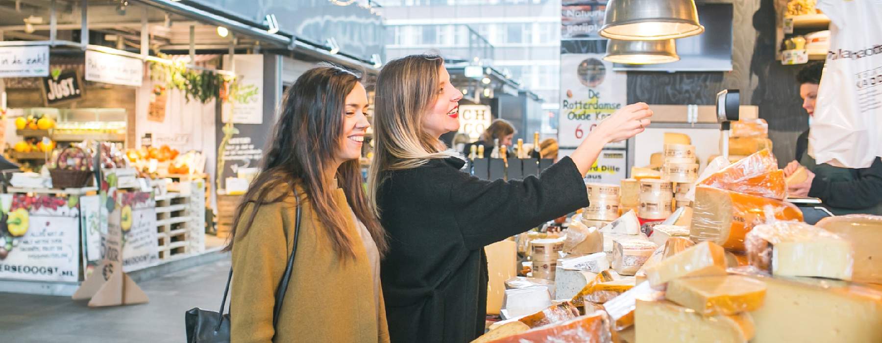 Markthal Rotterdam winkelen